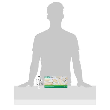 BRIO World 33401 Expansion Pack | Kids Wooden Train Tracks