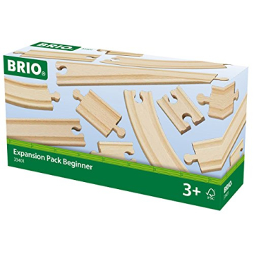 BRIO World 33401 Expansion Pack | Kids Wooden Train Tracks