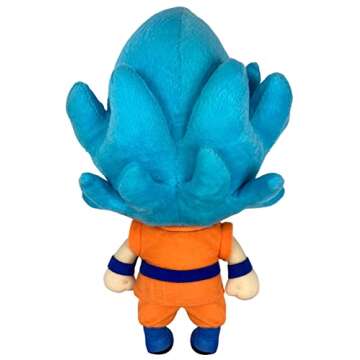 Great Eastern Entertainment Dragon Ball Super-SSGSS Goku 01 Plush 8",Multi