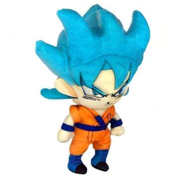 Great Eastern Entertainment Dragon Ball Super-SSGSS Goku 01 Plush 8",Multi