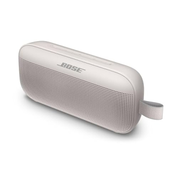 Bose SoundLink Flex Bluetooth Portable Speaker, Wireless Waterproof Speaker for Outdoor Travel - Whi...