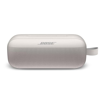 Bose SoundLink Flex Bluetooth Portable Speaker, Wireless Waterproof Speaker for Outdoor Travel - White
