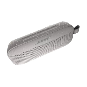 Bose SoundLink Flex Bluetooth Portable Speaker, Wireless Waterproof Speaker for Outdoor Travel - White