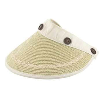 Stylish Women's Wide Brim Packable Sun Hat for Summer