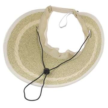 Stylish Women's Wide Brim Packable Sun Hat for Summer