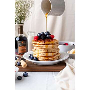 Crown Maple Amber Color Organic Maple Syrup 12.7 Fl OZ