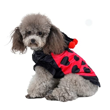 Mogoko Ladybug Dog Costume for Ultimate Festive Fun