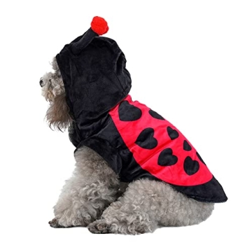 Mogoko Ladybug Dog Costume for Ultimate Festive Fun