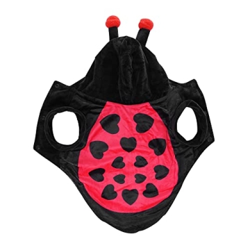 Mogoko Ladybug Dog Costume for Ultimate Festive Fun