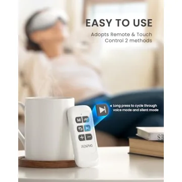 RENPHO Eye Massager with Remote for Eye Strain Relief