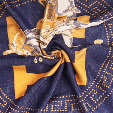 EXTREE Scarfs for Women Pashmina Silky Shawl Wrap for Evening Dressing Blanket Open Front Poncho Cape