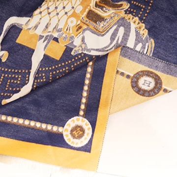 EXTREE Scarfs for Women Pashmina Silky Shawl Wrap for Evening Dressing Blanket Open Front Poncho Cape