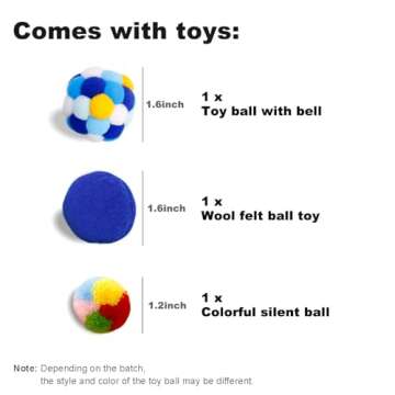 Large Cat Tunnel Bed for Indoor Cats with 3 Toys, Scratch Resistant Donut Cat Bed, Up to 30 Lbs (L 24x24x11, Pink)