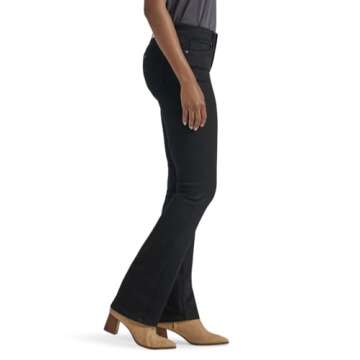 Lee Women's Legendary Mid Rise Bootcut Jean - Comfortable, Stylish Fit