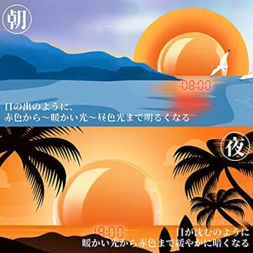 TITIROBA Wake Up Light, Sunrise Alarm Clock Radio, Bedside Lamp with Sleep Aid, Dual Alarms, Snooze,...