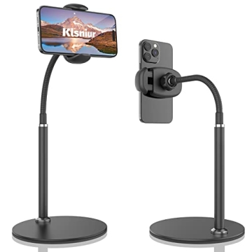 Klsniur Adjustable Phone Stand for Video & Work