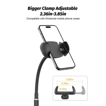 Klsniur Adjustable Phone Stand for Video & Work
