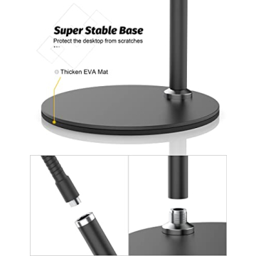 Klsniur Adjustable Phone Stand for Video & Work
