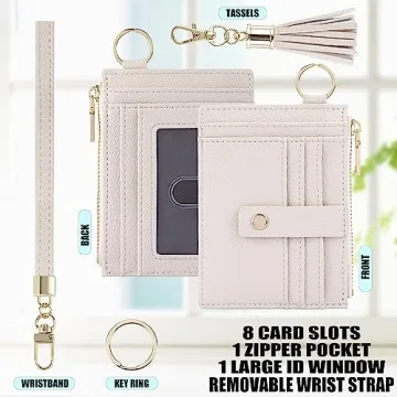 New Fashion Kingdom RFID Blocking Wristlet Wallet for Women