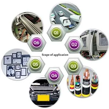 SoundOriginal Electrical Tape Colors 6 Pack 0.7-Inch by 30 Feet, Voltage Level 600V Dustproof, Adhesive for General Home Vehicle Auto Car Power Circuit Wiring Multicolor