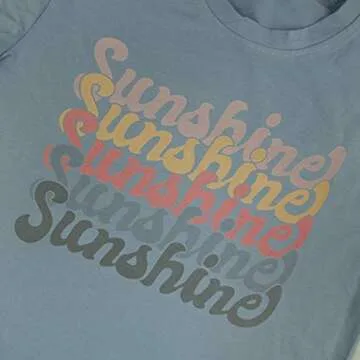 Stylish INFITTY Women's Sunshine Graphic T-shirt
