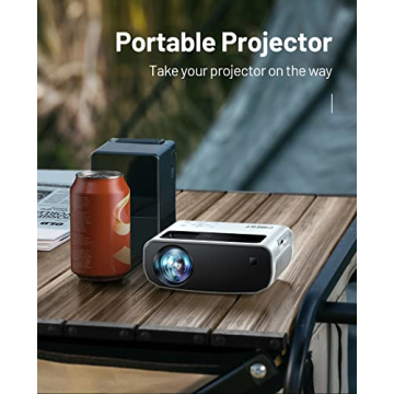 2024 CiBest Mini Projector - 1080P Full HD for Home