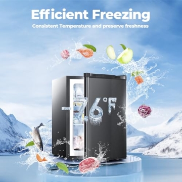 Electactic Mini Upright Freezer - 2.1 Cu.ft Flexibility