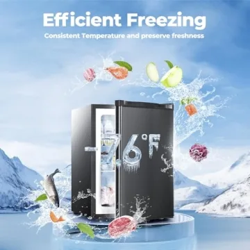 Electactic Mini Upright Freezer - 2.1 Cu.ft Flexibility