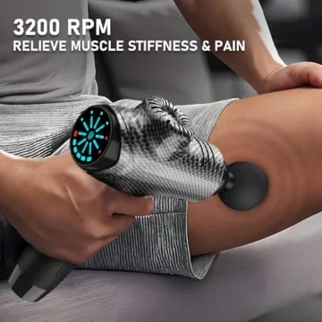 RAEMAO Deep Tissue Massage Gun for Pain Relief and Recovery