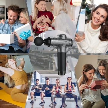 RAEMAO Deep Tissue Massage Gun for Pain Relief and Recovery