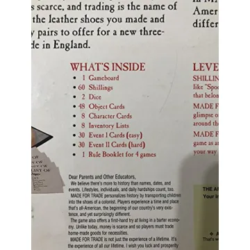 Made for Trade Educational Game on Colonial America