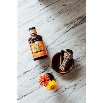 Prana Veda by Nariveda | Immune + Energy Boost for All-Day Activities | Enhanced Absorption and Bioavailability | Liquid Dietary Supplement with Anti-Aging Health Benefits