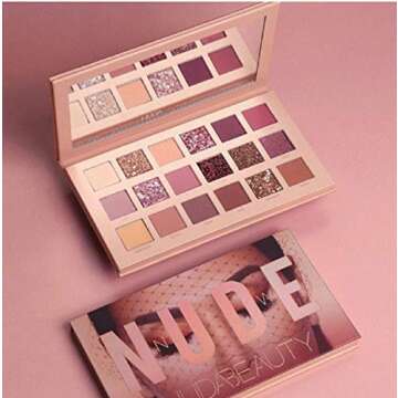 Huda Beauty New Nude Palette - Vibrant & Cruelty-Free