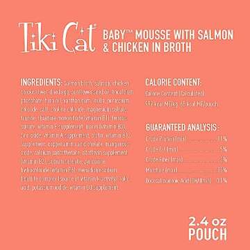 Tiki Cat Baby, Salmon & Chicken, Grain-Free Wet Cat Food