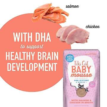 Tiki Cat Baby, Salmon & Chicken, Grain-Free Wet Cat Food