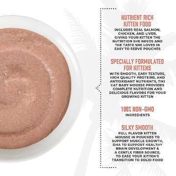 Tiki Cat Baby, Salmon & Chicken, Grain-Free Wet Cat Food