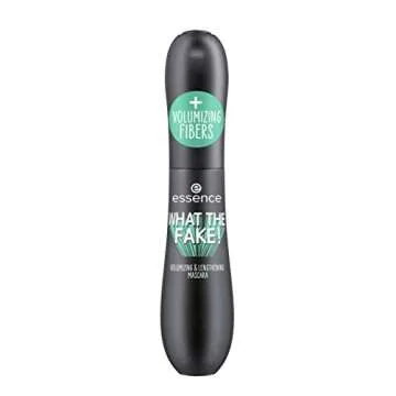 essence | What the Fake! Volumizing & Lengthening Fiber Mascara | Paraben Free | Cruelty Free (Pack ...