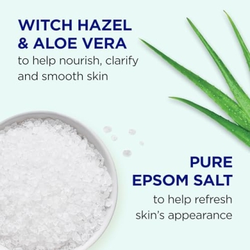 Dr Teal's Epsom Salt Soak with Aloe and Witch Hazel, 3 lbs