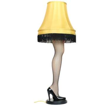 Cleveland Street Novelties 45" Christmas Deluxe Leg Lamp - Multicolor
