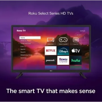 Smart 32" Roku HD TV with Remote & Streaming Apps