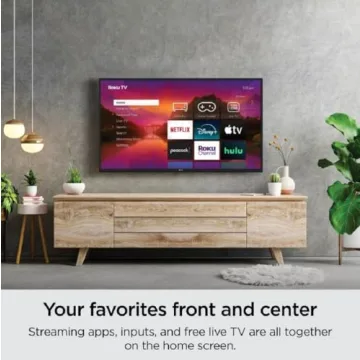 Smart 32" Roku HD TV with Remote & Streaming Apps