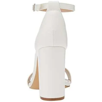 Rebecca Strappy High Block-Heel Sandal by The Drop