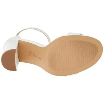 Rebecca Strappy High Block-Heel Sandal by The Drop