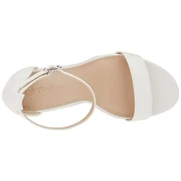 Rebecca Strappy High Block-Heel Sandal by The Drop