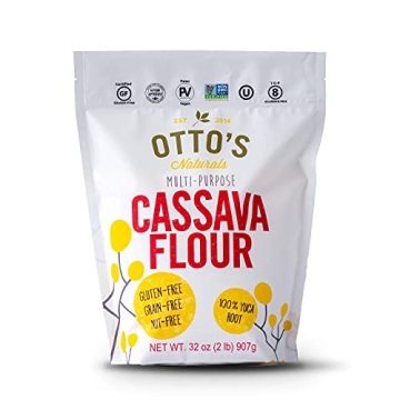 Otto’s Naturals Cassava Flour - 100% Gluten-Free Yuca Root Flour for Baking & Cooking
