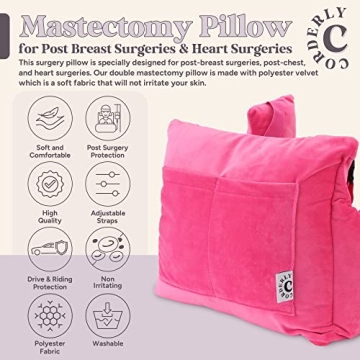 Mastectomy Pillow for Post-Surgery Recovery Comfort