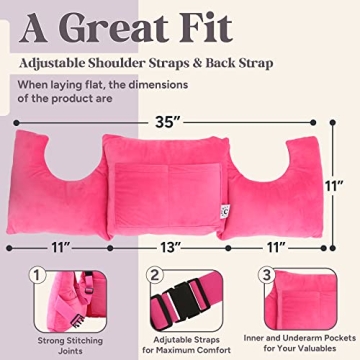 Mastectomy Pillow for Post-Surgery Recovery Comfort