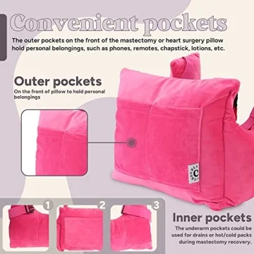 Mastectomy Pillow for Post-Surgery Recovery Comfort