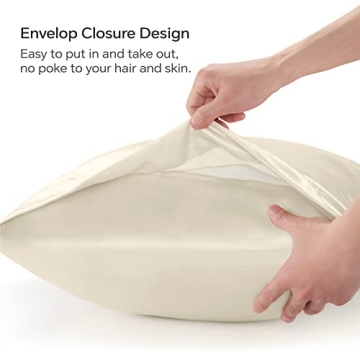 BEDELITE Satin Pillowcase for Hair & Skin - Cooling & Soft