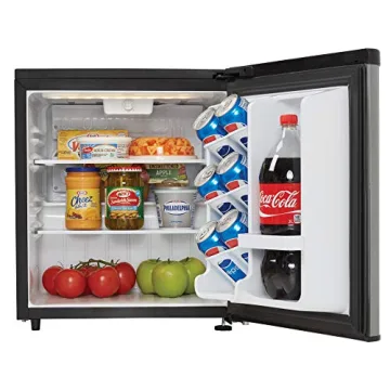 Danby 1.7 Cu.Ft. Compact Mini Fridge - Energy Efficient Stainless Steel